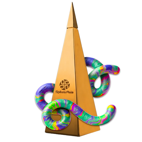 Gold trophy